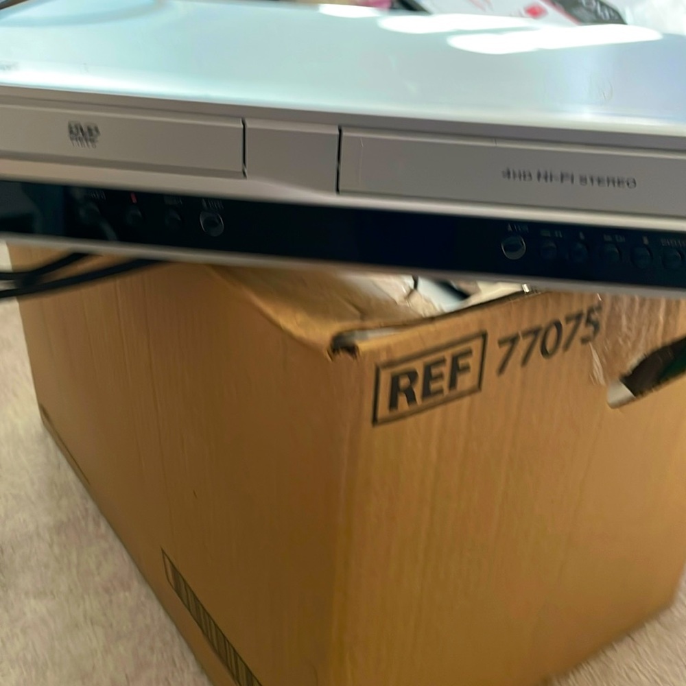 VCR / DVD combo